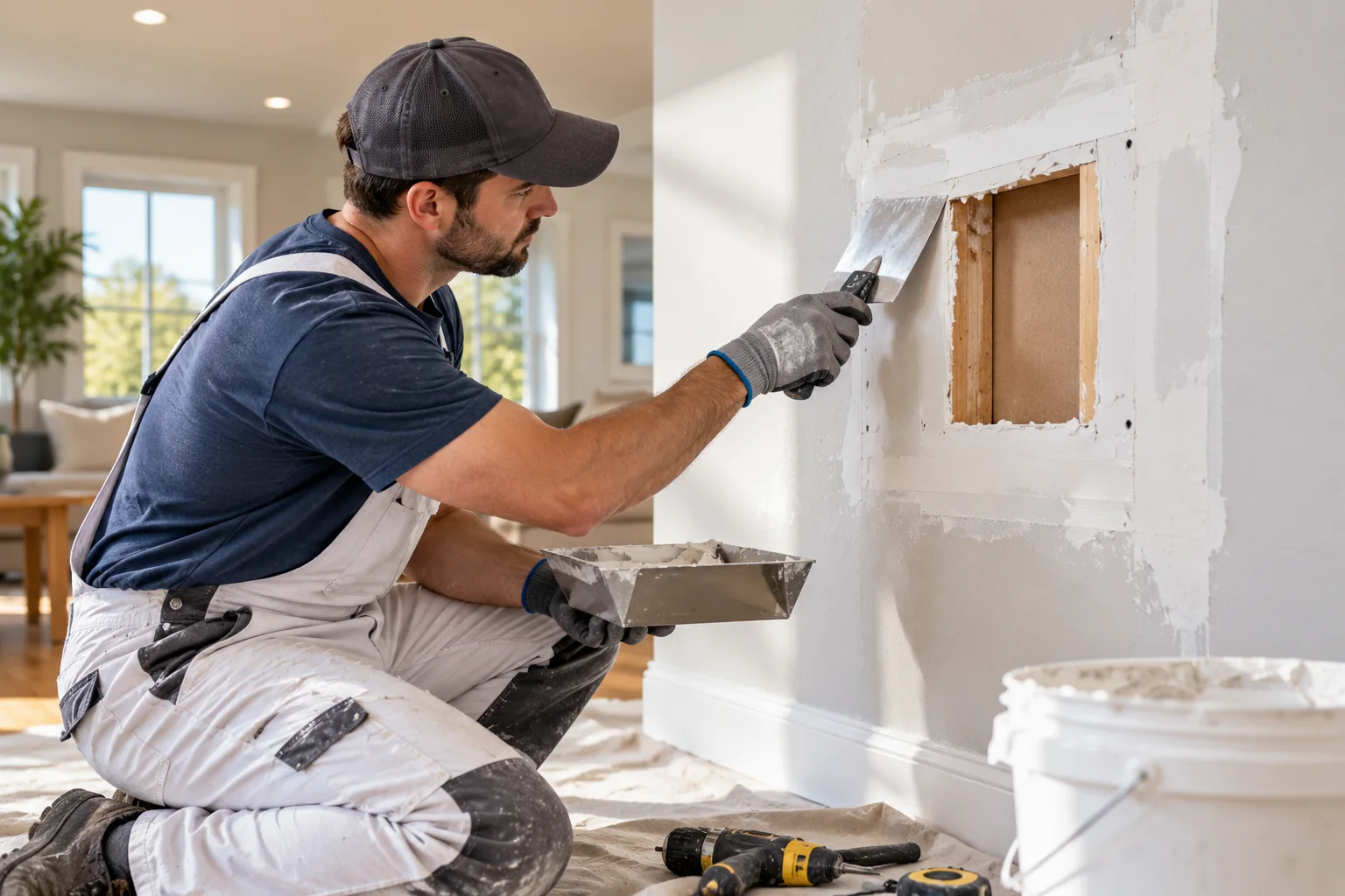 Drywall Texture Matching